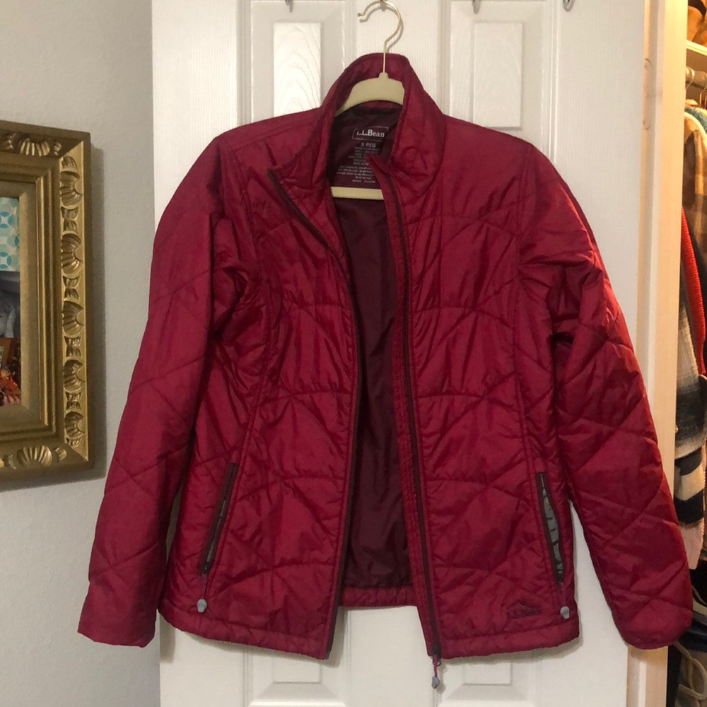 L.L. Bean PrimaLoft  packaway jacket